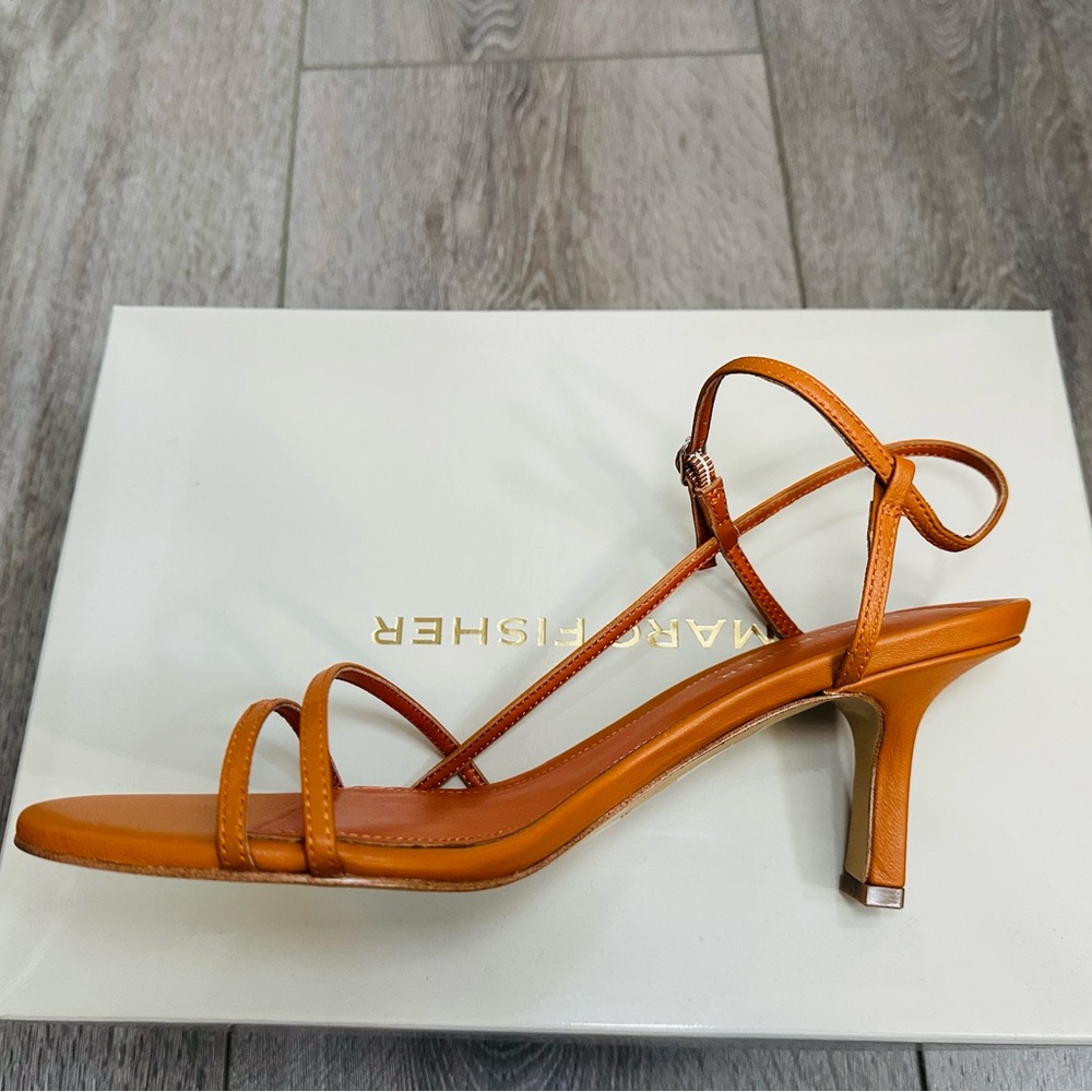 Marc Fisher Tangerine Strappy Sandals - Picture 5 of 7